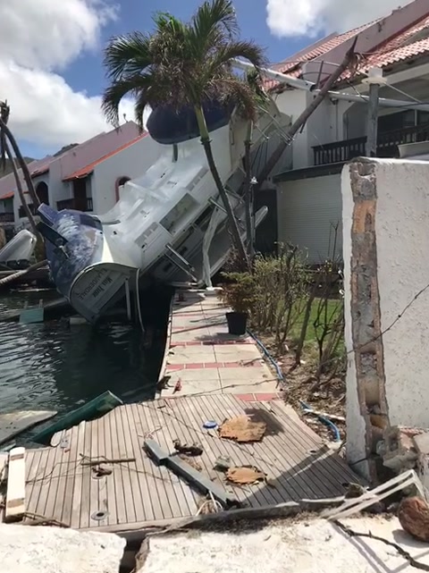 something crashed here