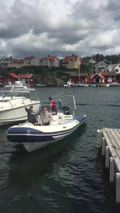 boating up in scandinavia